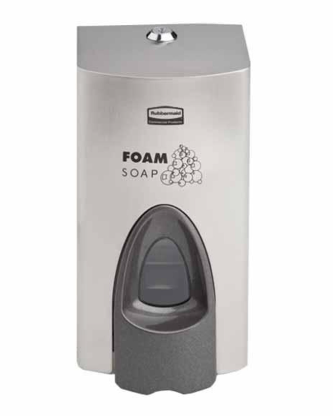 Lockable TC Foam Soap Dispenser - Stainless Steel - 800ml For 10-502TC