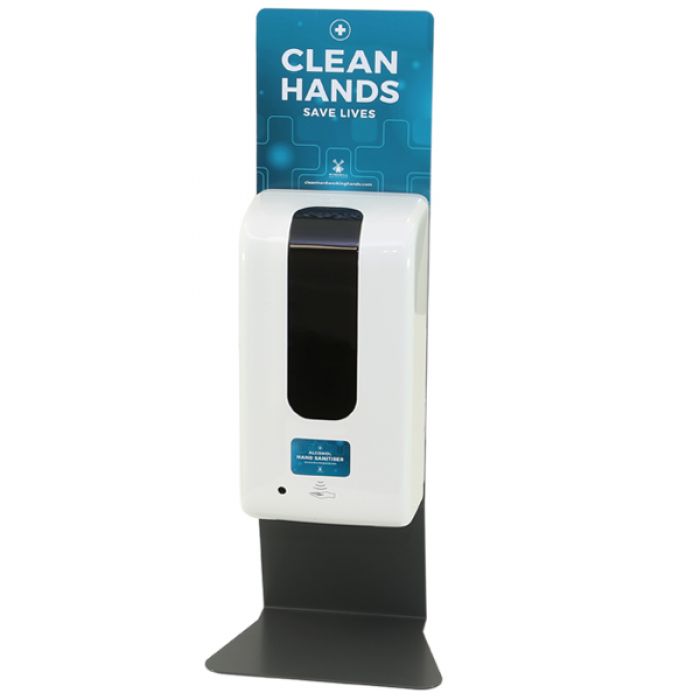 Free Standing/Desktop Alcohol Hand Sanitiser Dispenser