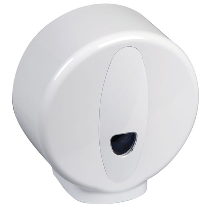 Excel Mini Jumbo Toilet Roll Dispenser - White