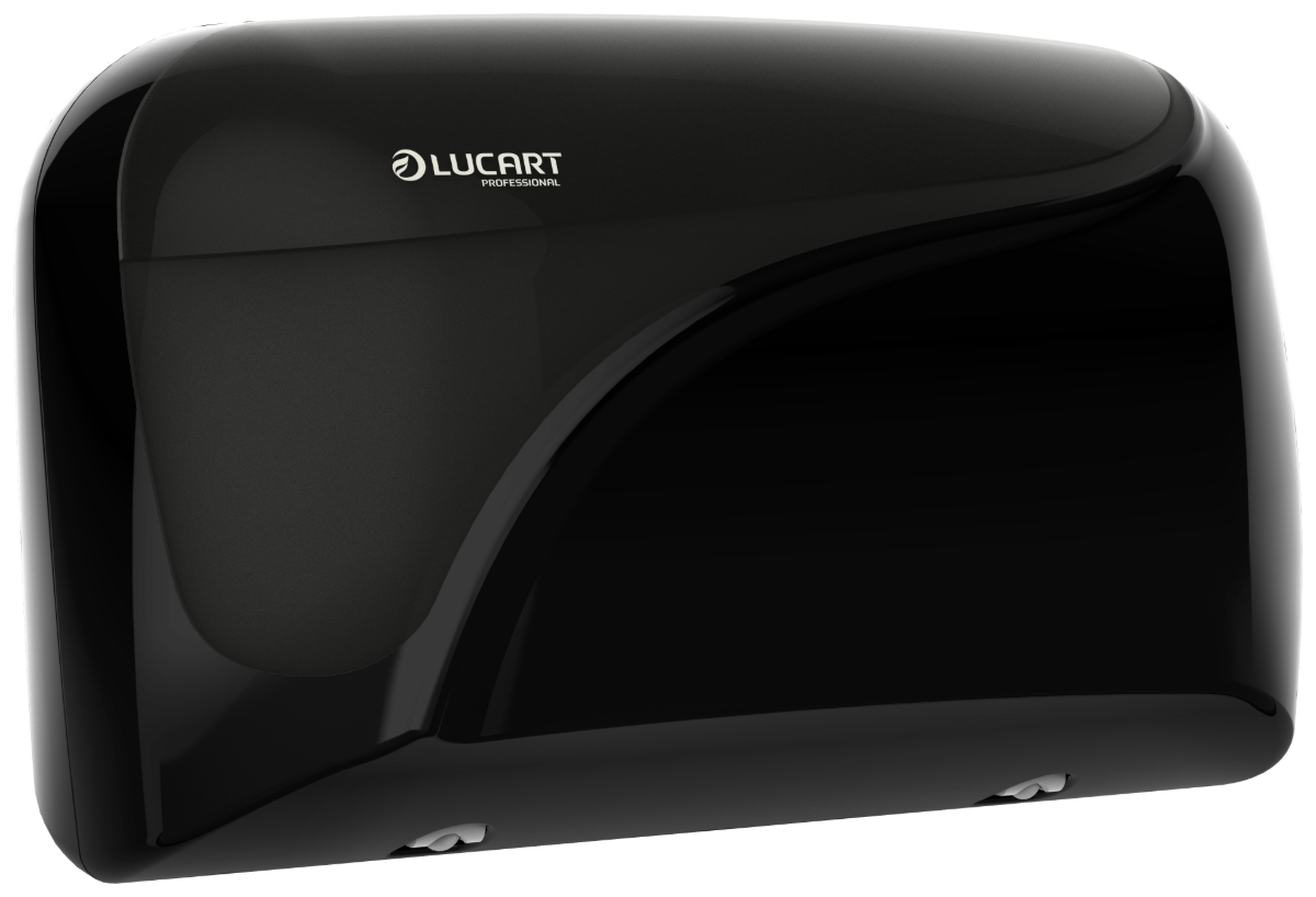 Lucart L-One Toilet Roll Dispenser - Twin Roll Dispenser - Plastic