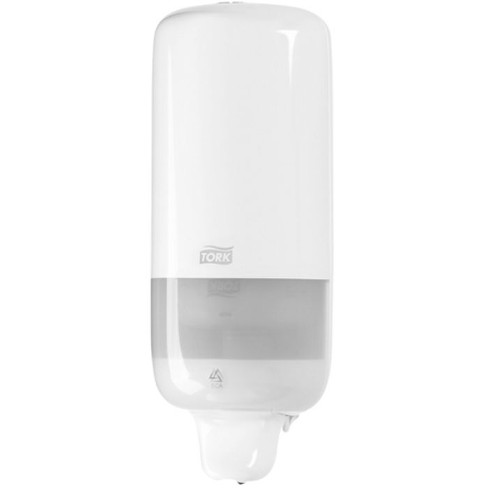Tork S1 Elevation Liquid & Spray Soap Dispenser - Plastic - White