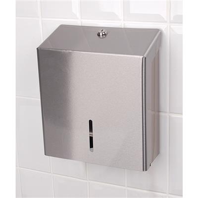 C-Fold Hand Towel Dispenser - Stainless Steel