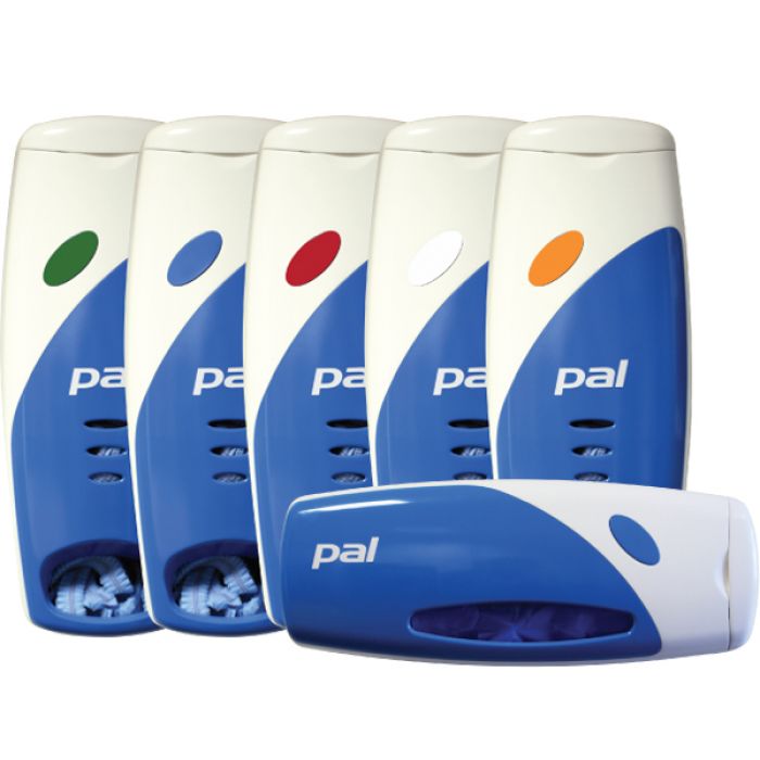 Pal Ecopak Dispenser for Mob Cap, Hair Nets, Overshoes, Ear Plugs & Aprons