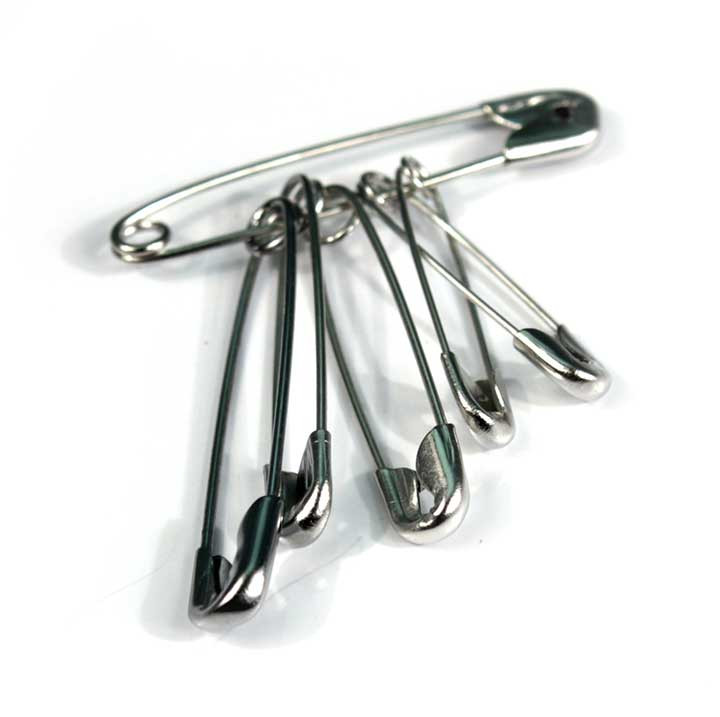Safety Pins pack 6