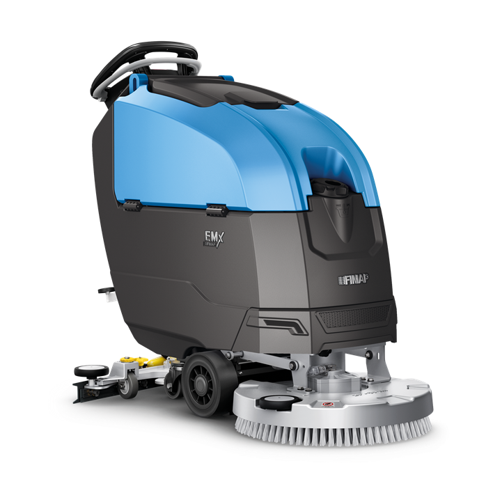Fimap EMx Traction Powered - Battery Powered 20" Disc Scrubber Drier inc On Board Charger - Brush/Drive Board Not Included