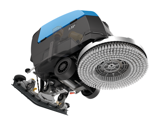 Fimap EMx Traction Powered - Battery Powered 20" Disc Scrubber Drier inc On Board Charger - Brush/Drive Board Not Included