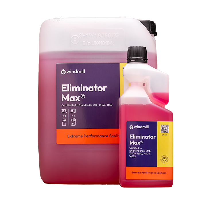 Eliminator Max - Extreme Performance Sanitiser - Windmill Refill - 1L Recharger