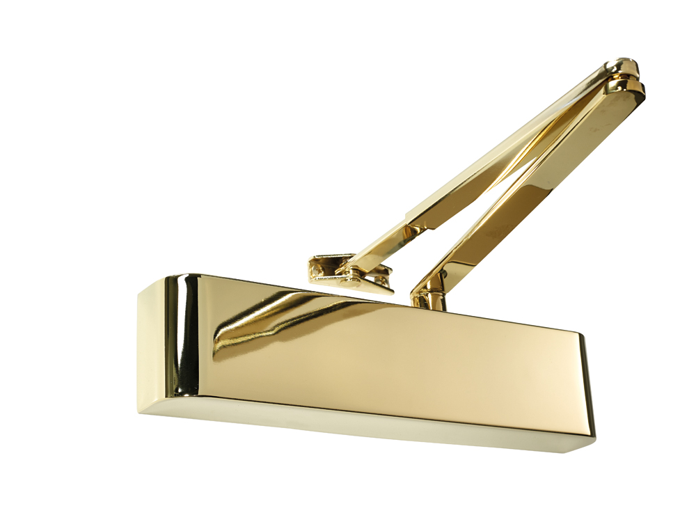 Door Closer with Backcheck - Size 2-4 - Semi Radiused Cover