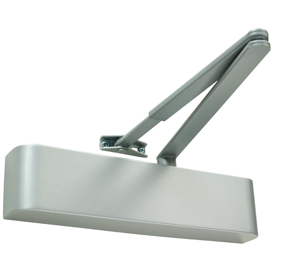 Door Closer with Backcheck - Size 2-4 - Semi Radiused Cover