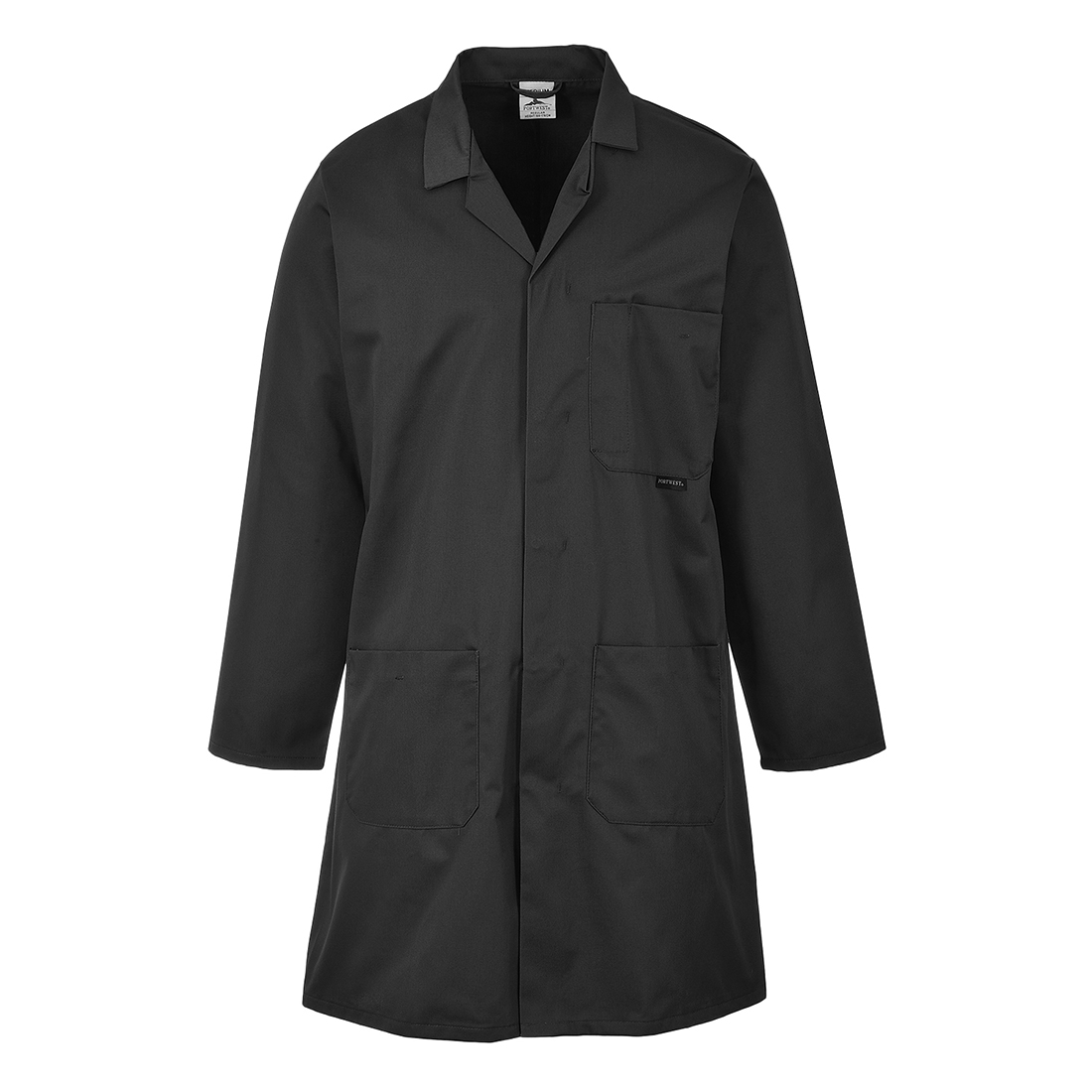 Lab Coat - Black