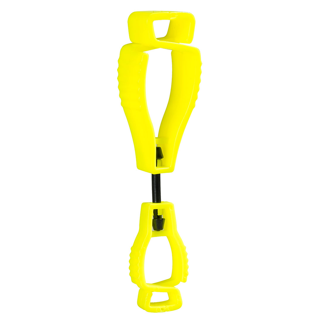 Metal Free Glove Clip - Yellow