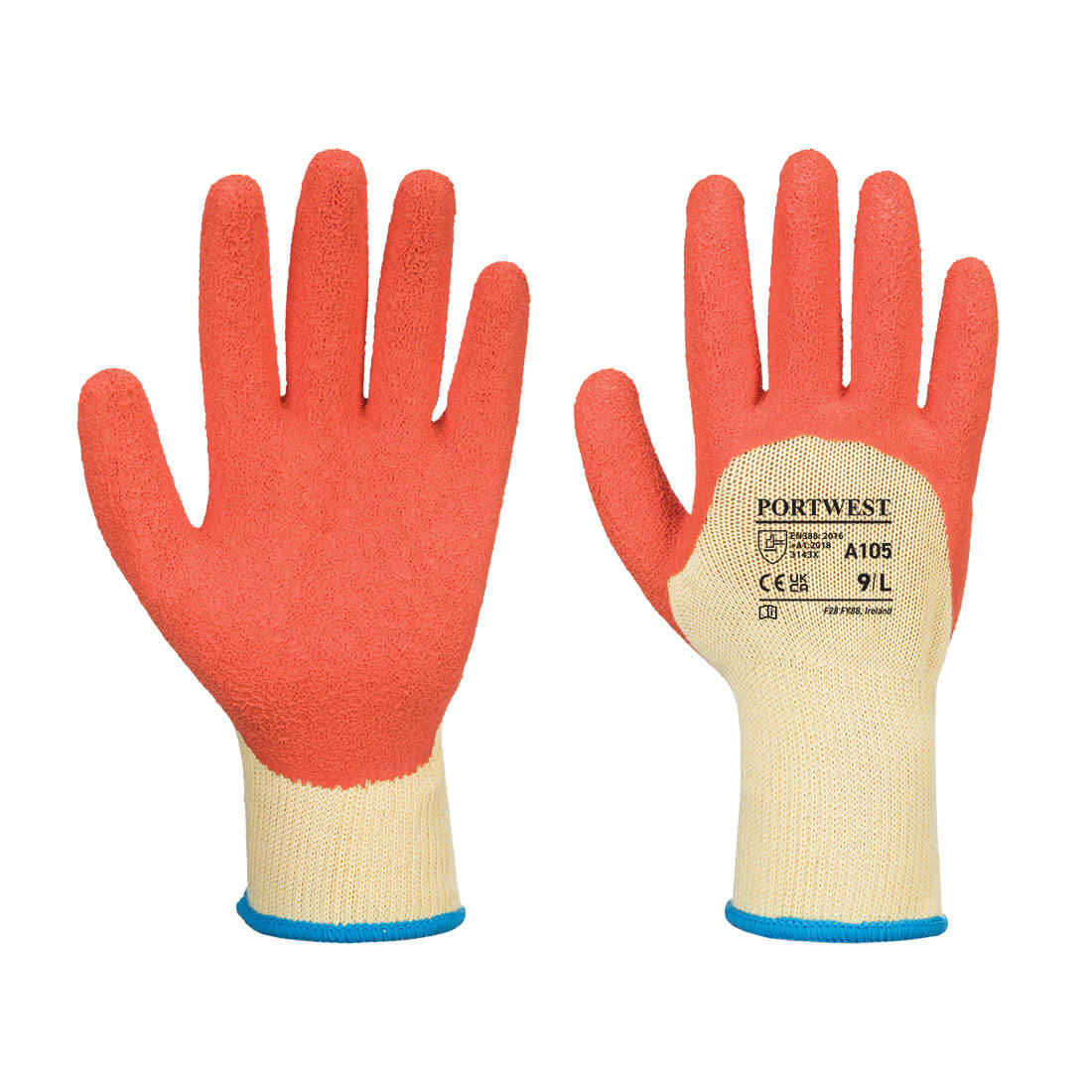 Grip Xtra Glove - Yellow/Orange