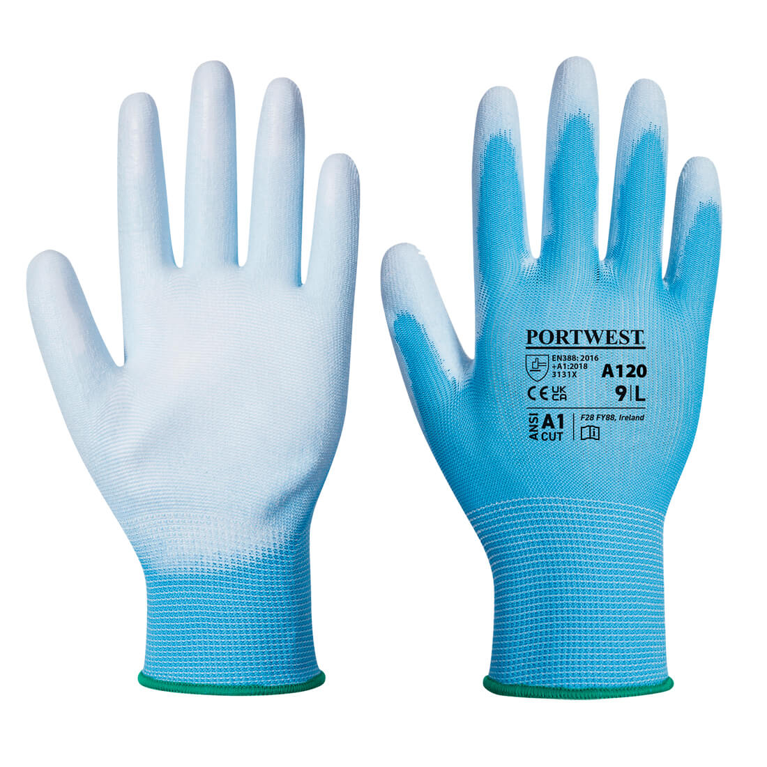 PU Palm Glove - Blue