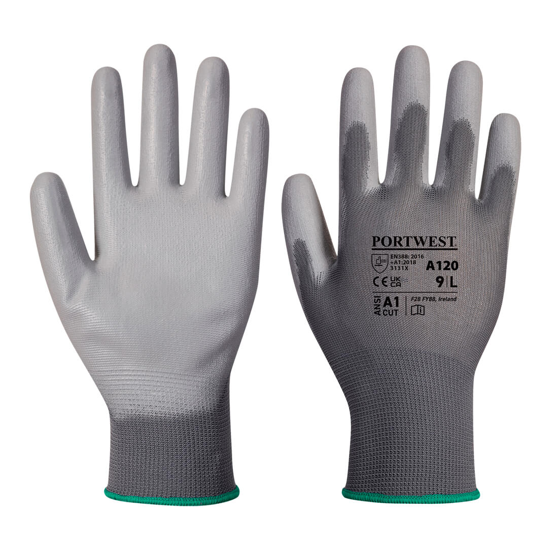 PU Palm Glove - Grey