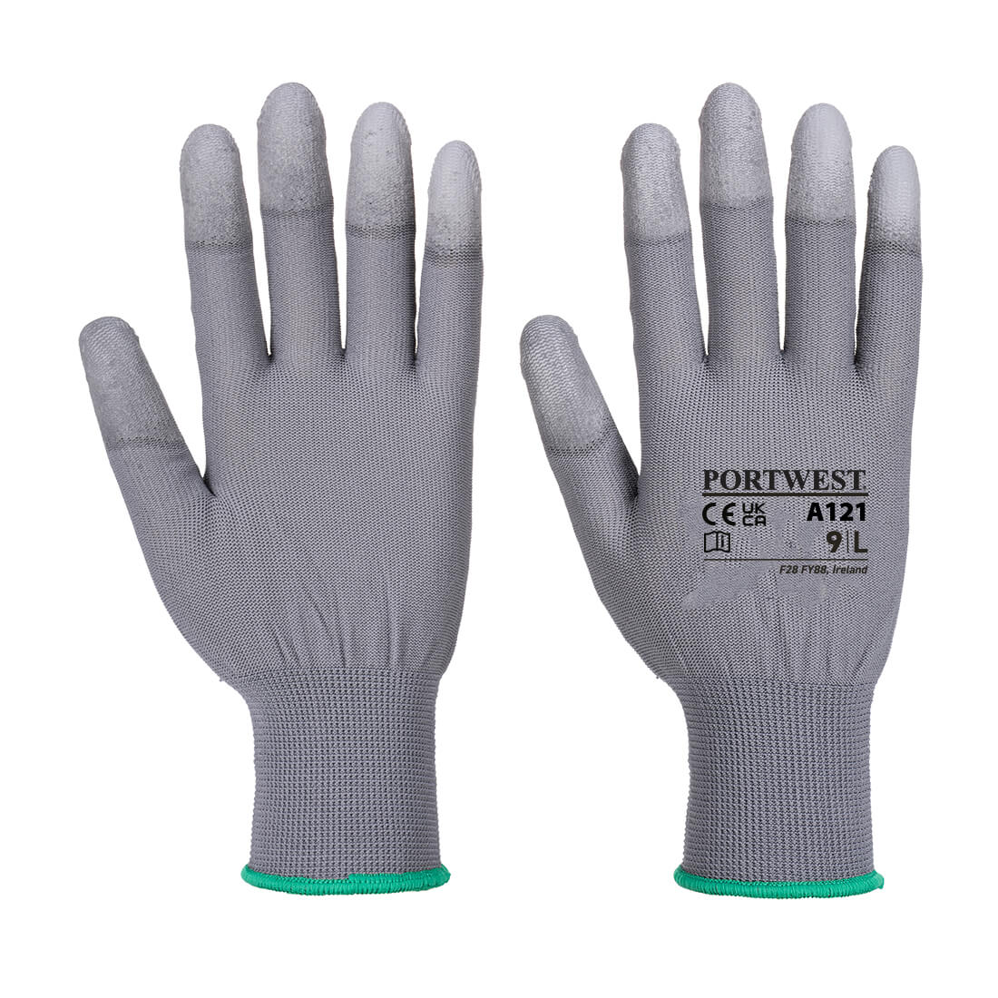 PU Fingertip Glove - Grey