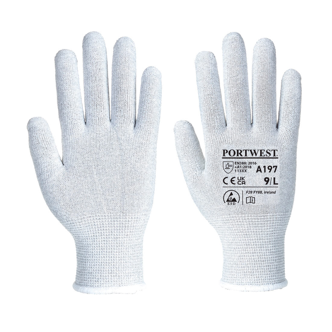Antistatic Shell Glove - Grey