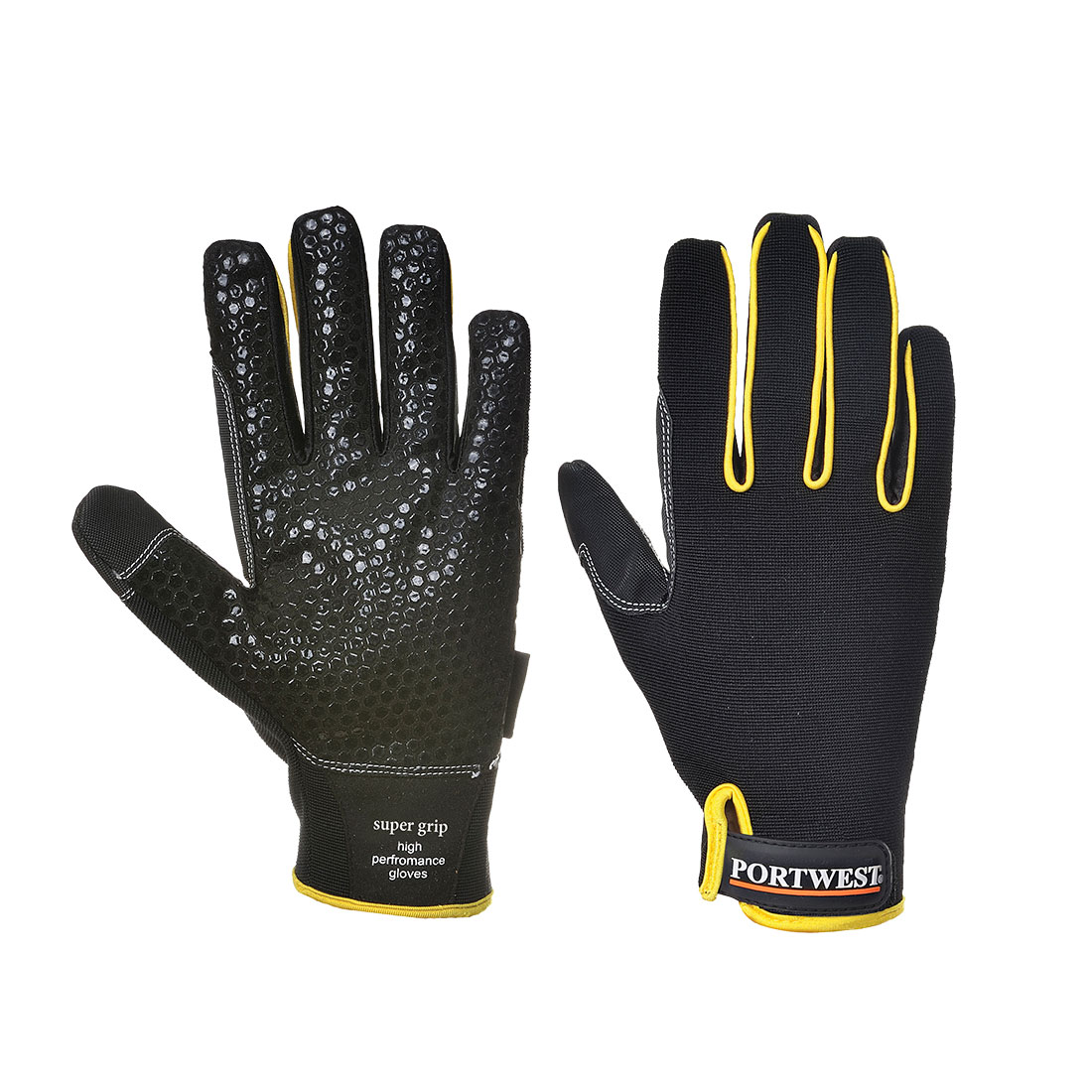 Supergrip - High Performance Glove - Black