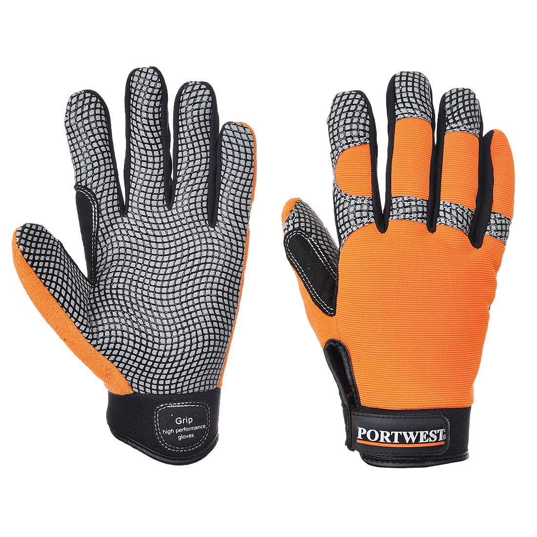 Comfort Grip - High Performance Glove - Orange