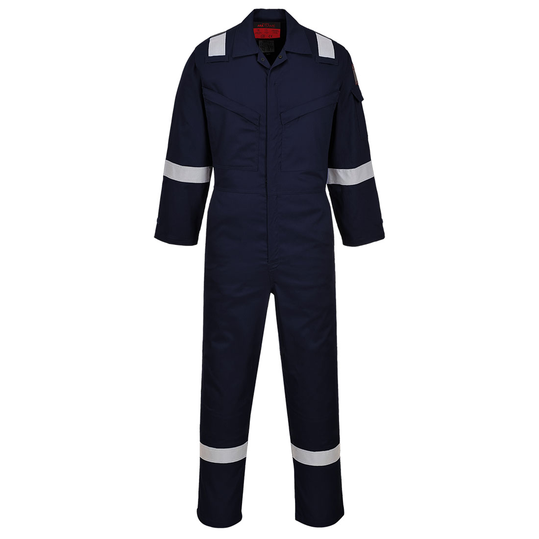Araflame Silver Coverall - Navy
