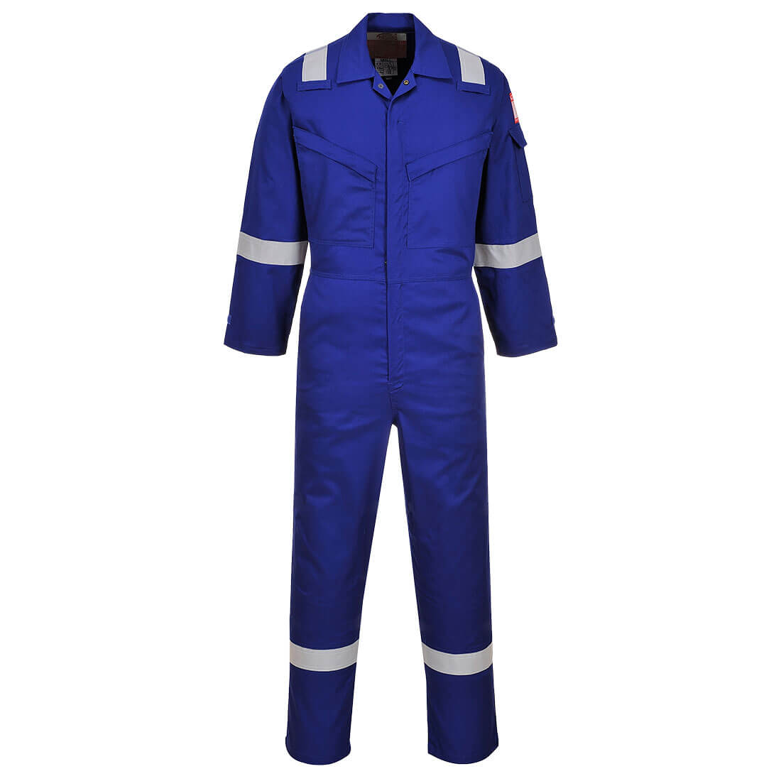 Araflame Silver Coverall - Royal Blue
