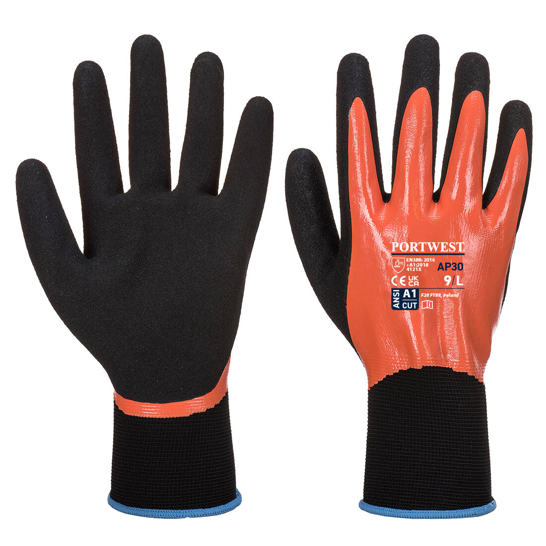 Dermi Pro Glove - Orange/Black