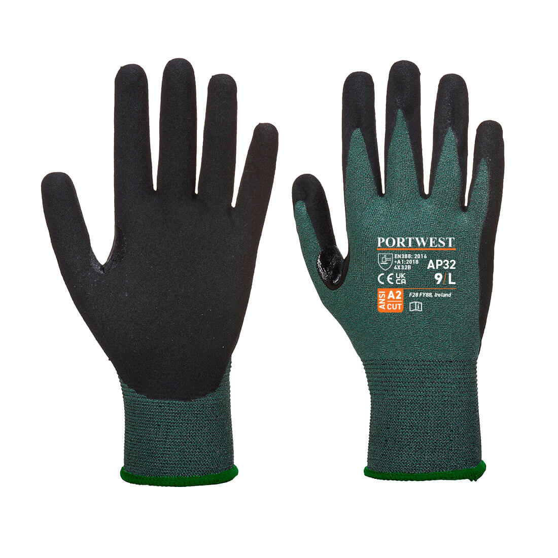 Dexti Cut Pro Glove - Black/Grey