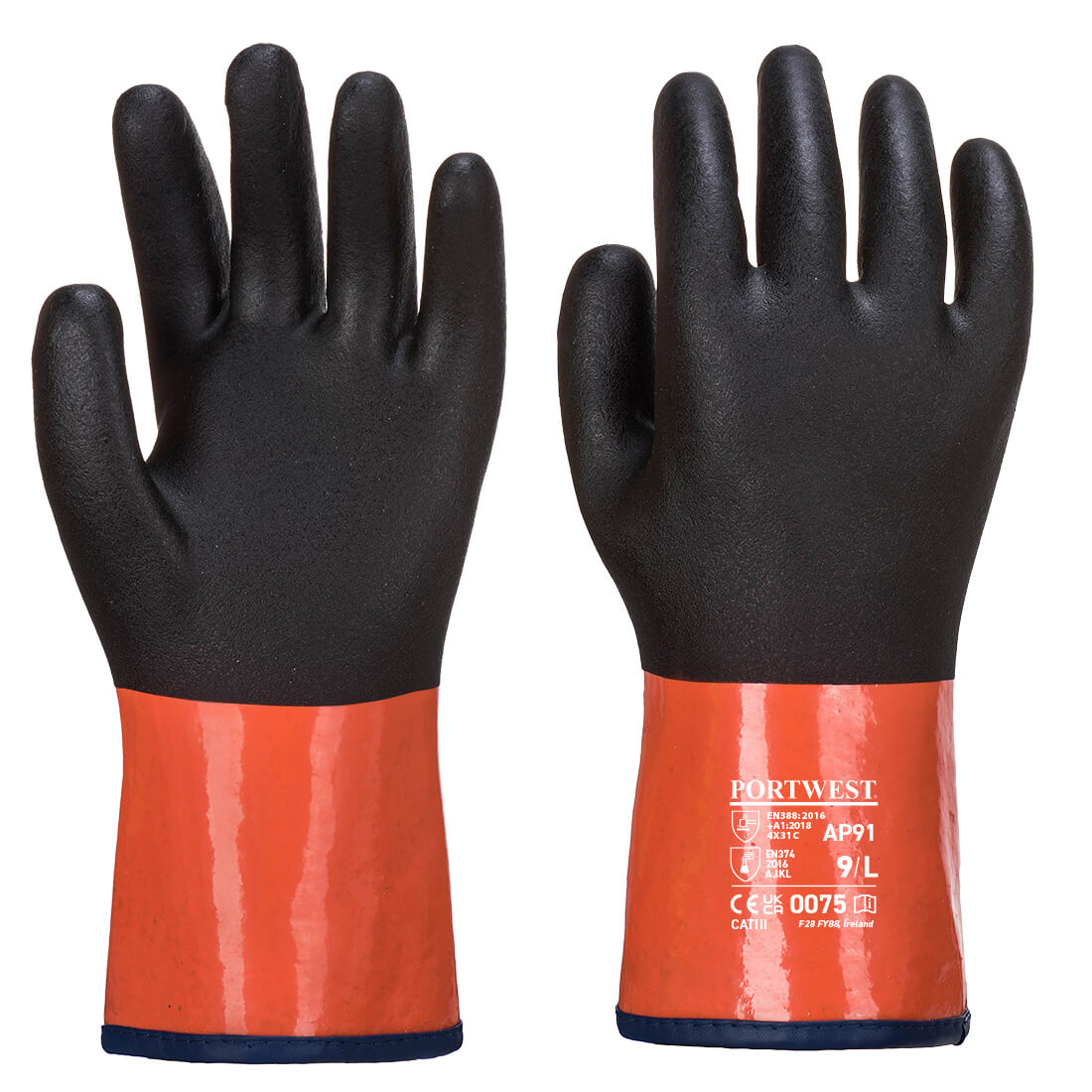 Chemdex Pro Glove - Black/Orange