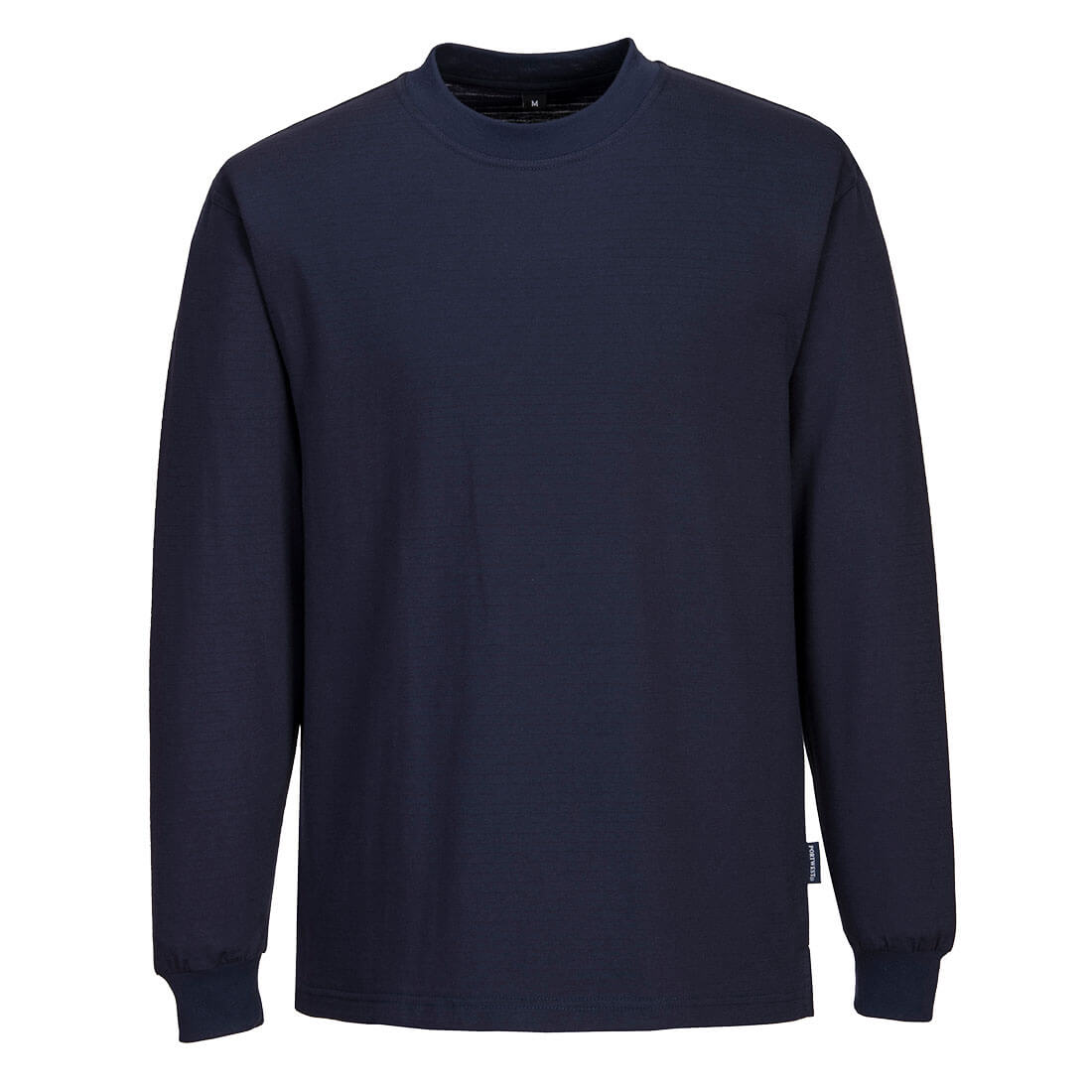 Anti-Static ESD Long Sleeve T-Shirt - Navy