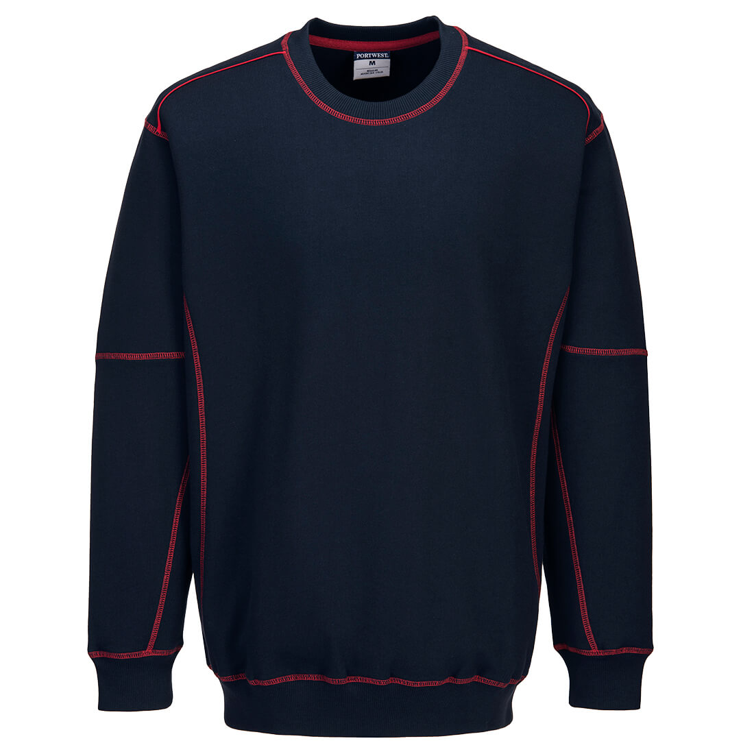 Essential Two Tone Sweatshirt - Navy/Red