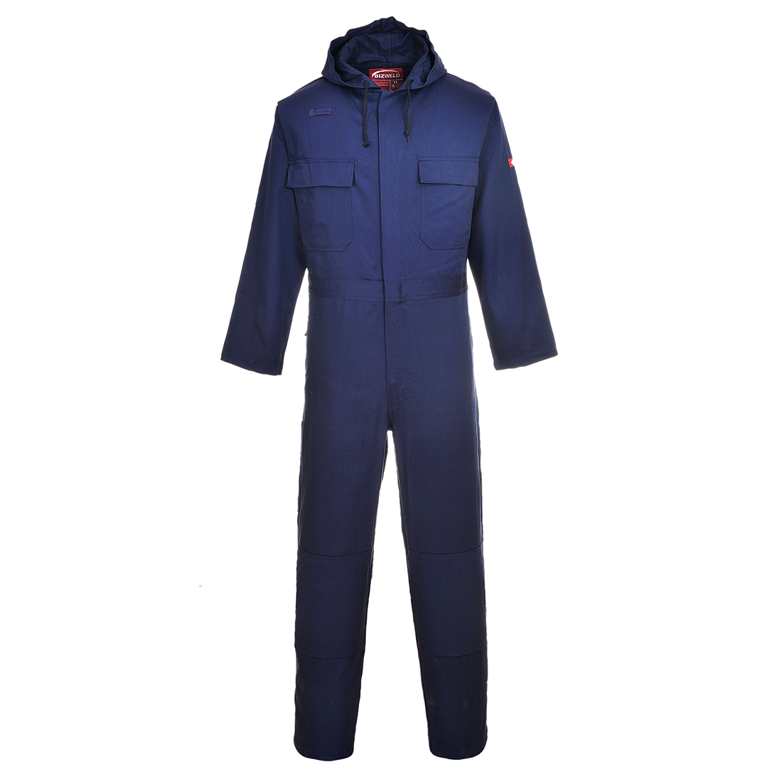 Bizweld Hooded Coverall - Navy