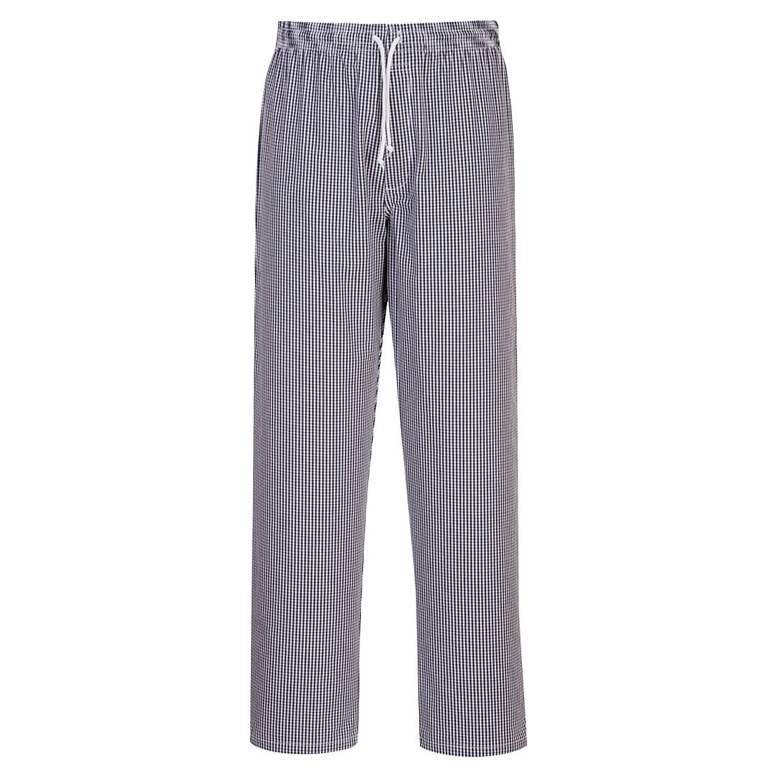 Bromley Chefs Trouser - Blue Check Tall