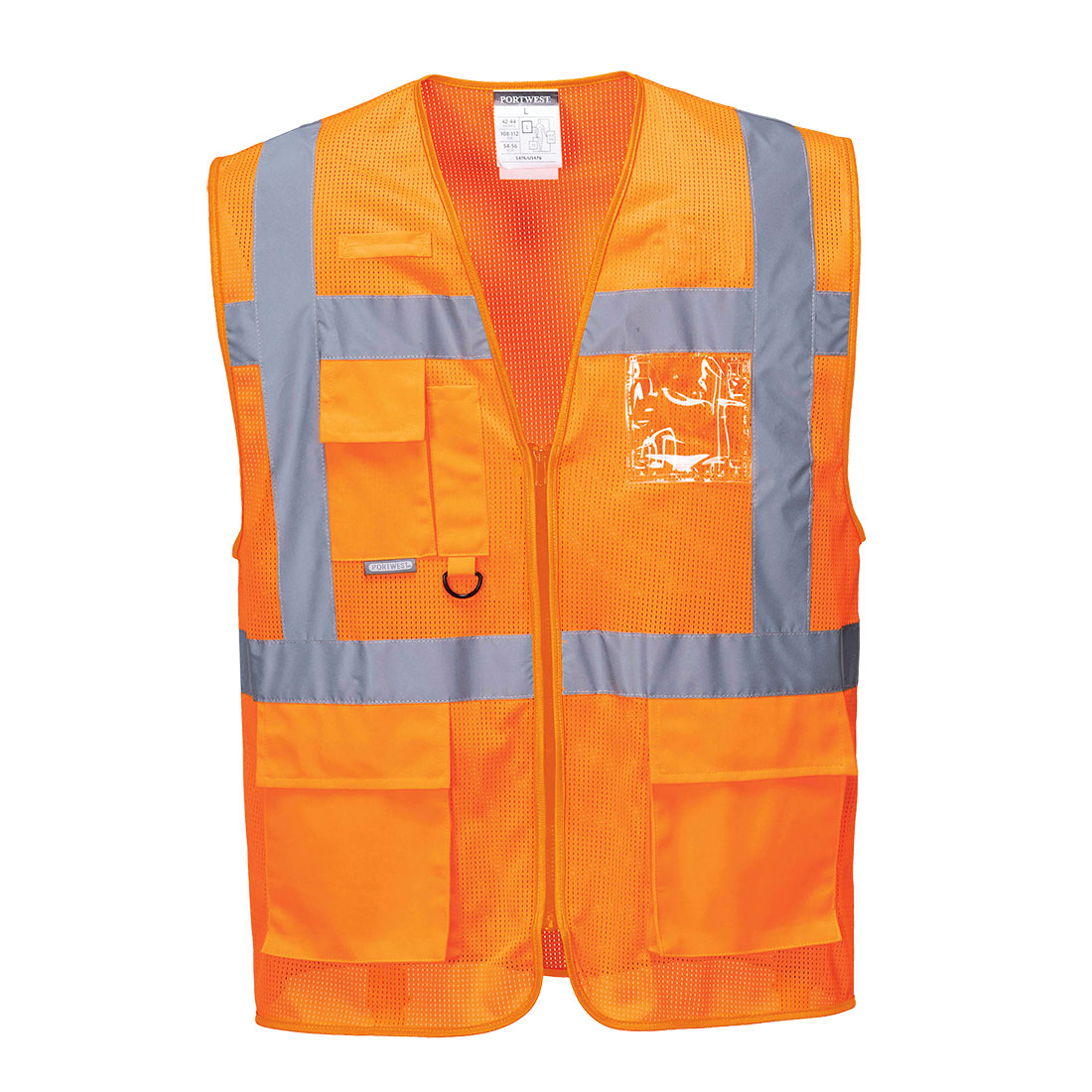 Athens MeshAir Executive Vest - Orange