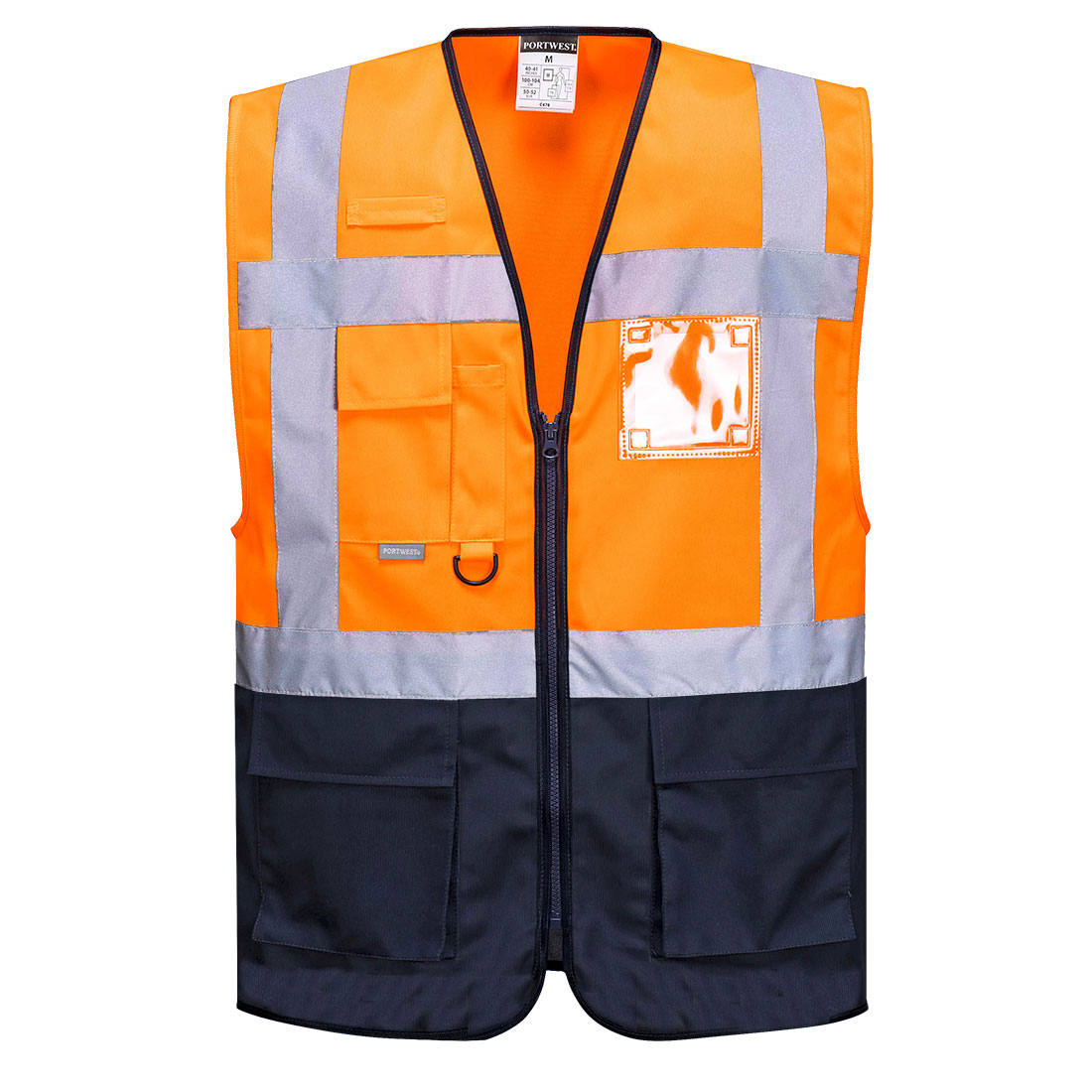 Warsaw Executive Vest - Orange/Navy