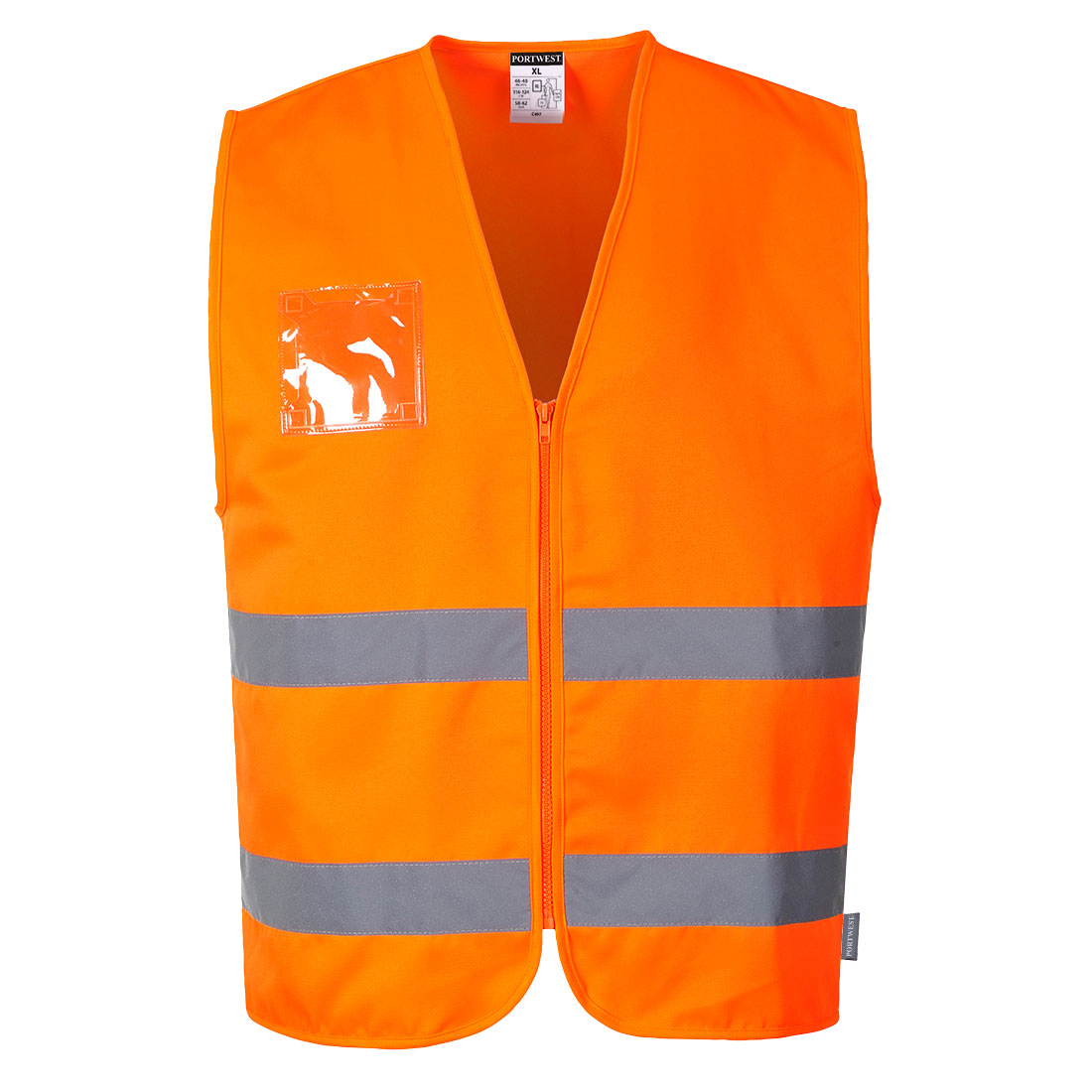 Hi-Vis Polycotton Vest - Orange