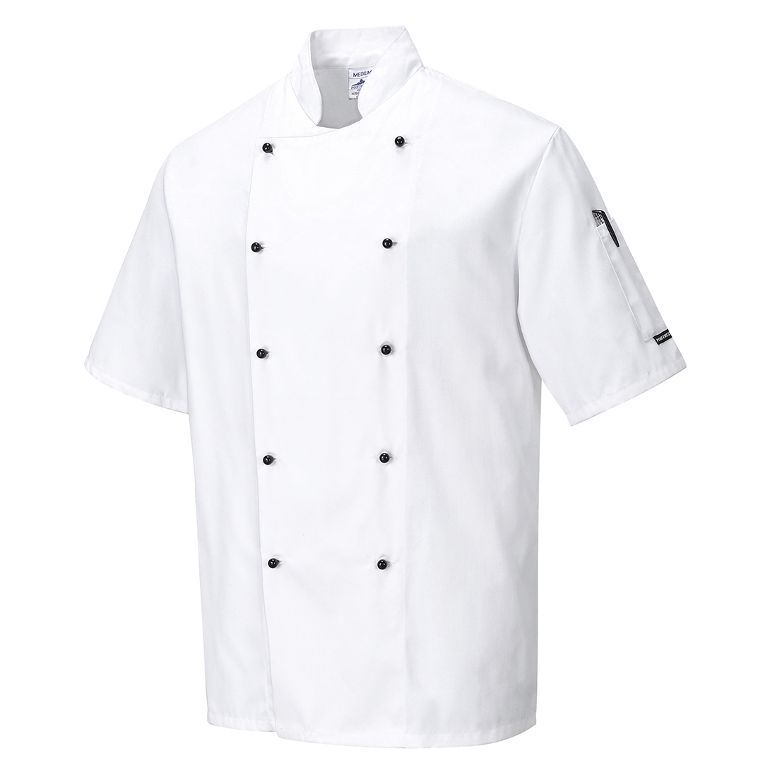 Kent Chefs Jacket S/S - White