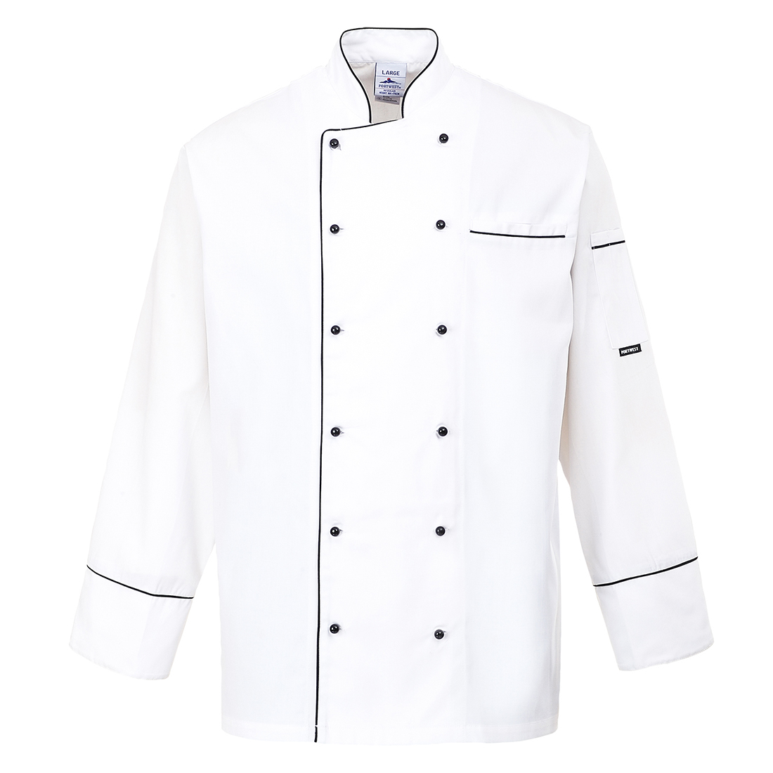 Cambridge Chefs Jacket - White