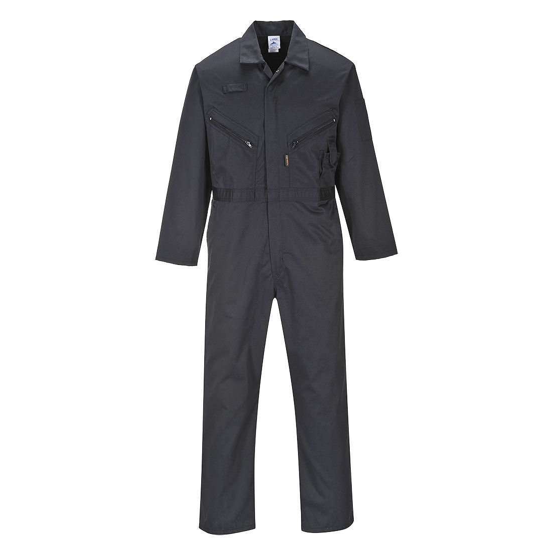 Liverpool Zip Coverall - Black