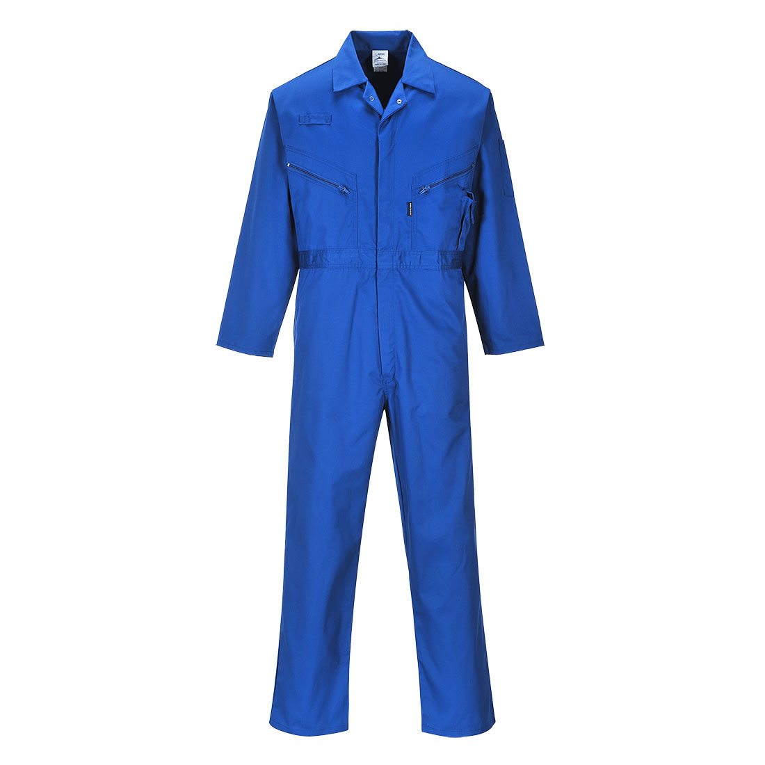 Liverpool Zip Coverall - Royal Blue