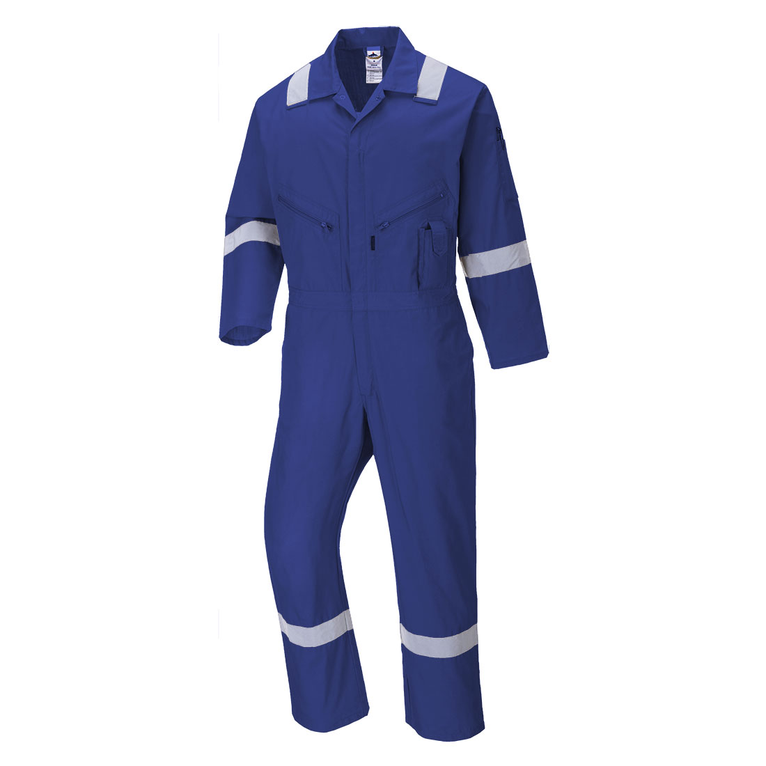 Iona Cotton Coverall - Royal Blue