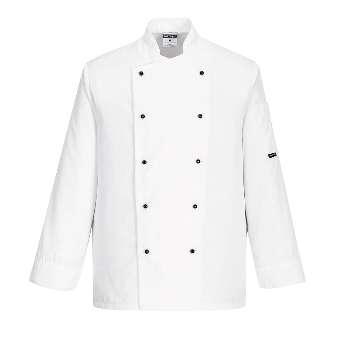 Somerset Chefs Jacket L/S - White