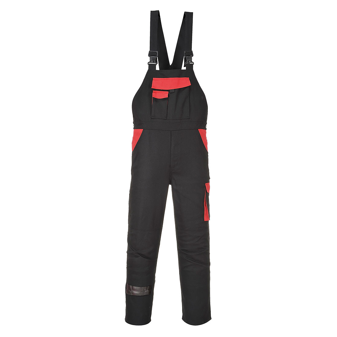 Warsaw Bib and Brace - Black