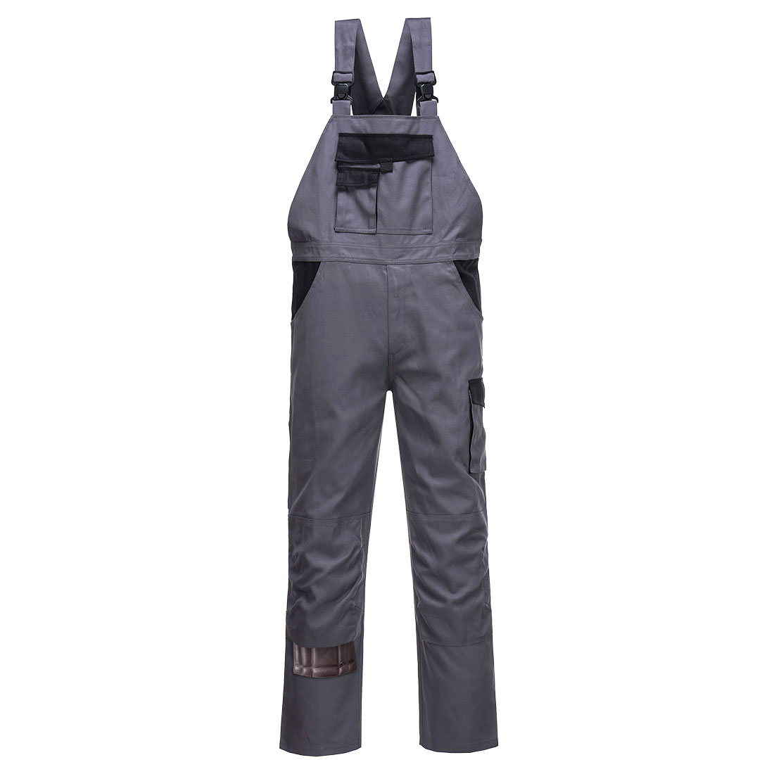 Warsaw Bib and Brace - Graphite Grey