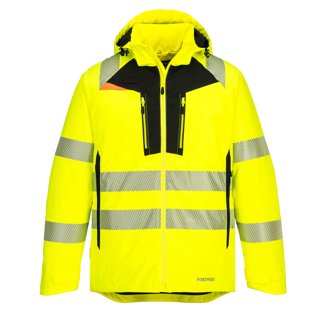 DX4 Hi-Vis Winter Jacket - Yellow/Black