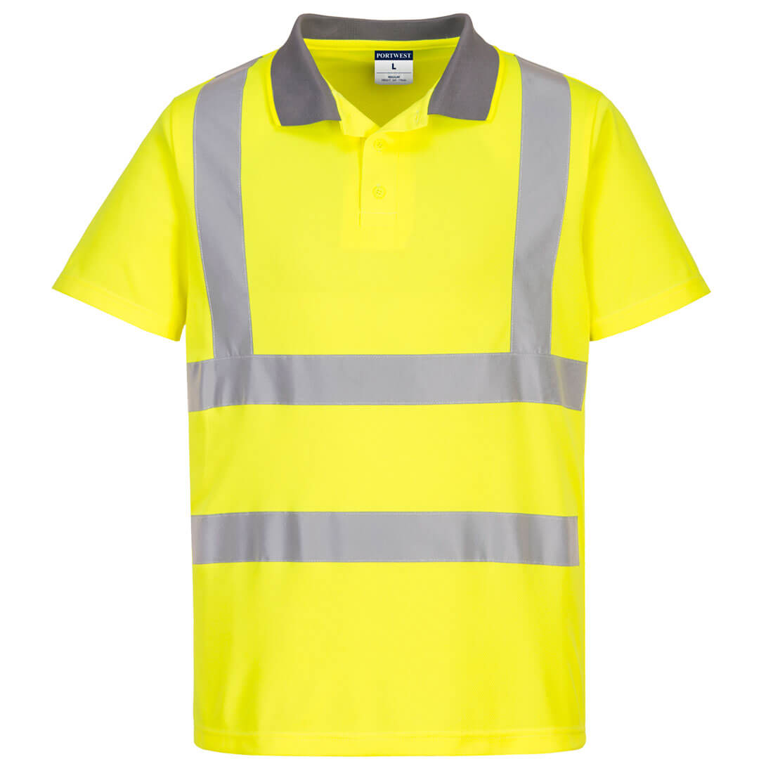Eco Hi-Vis S/S Polo  (6 pack) - Yellow