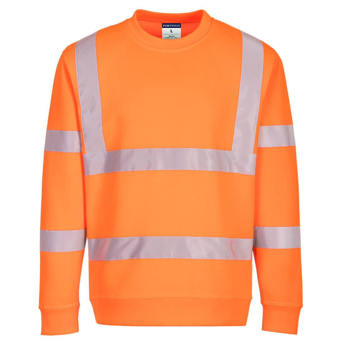 Eco Hi-Vis Sweatshirt - Orange