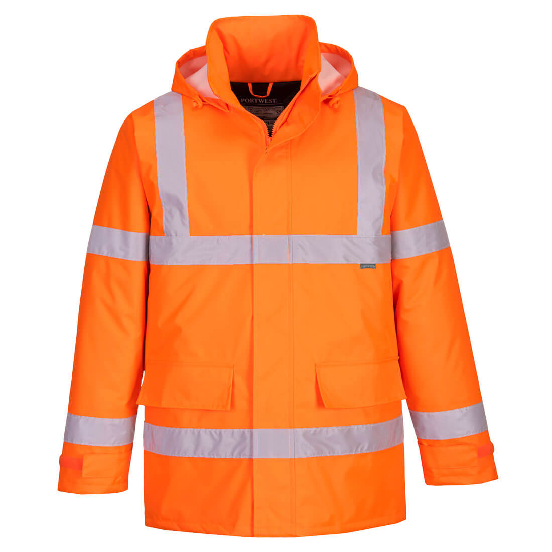 Eco Hi-Vis Winter Jacket - Orange