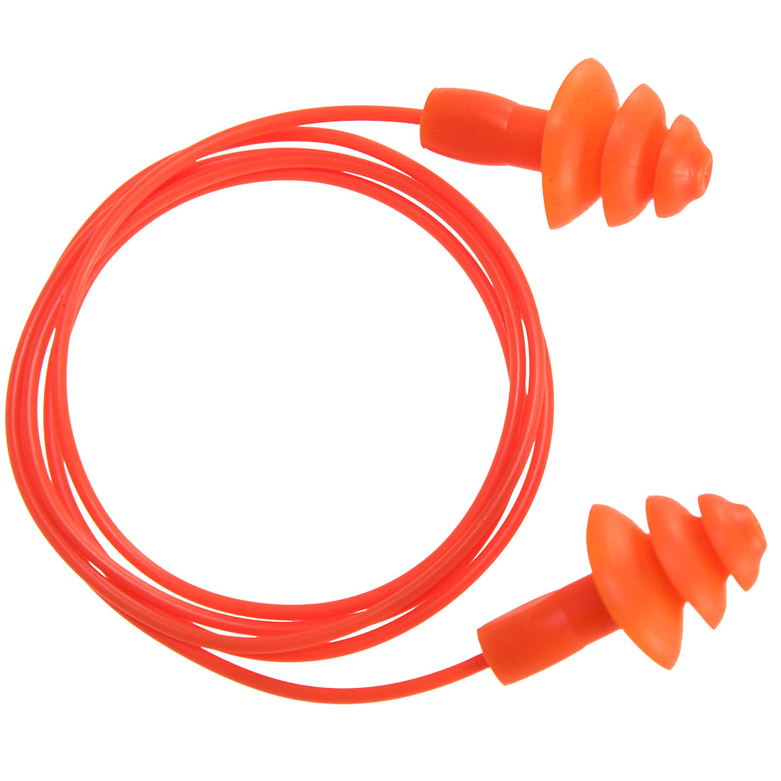 Reusable Corded TPR Ear Plugs ( 50 pairs)