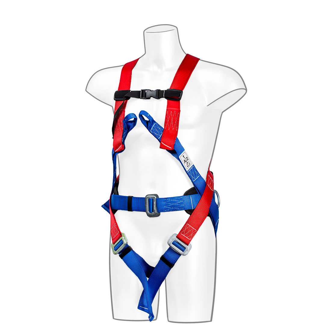 Portwest 3 Point Comfort Harness - Red