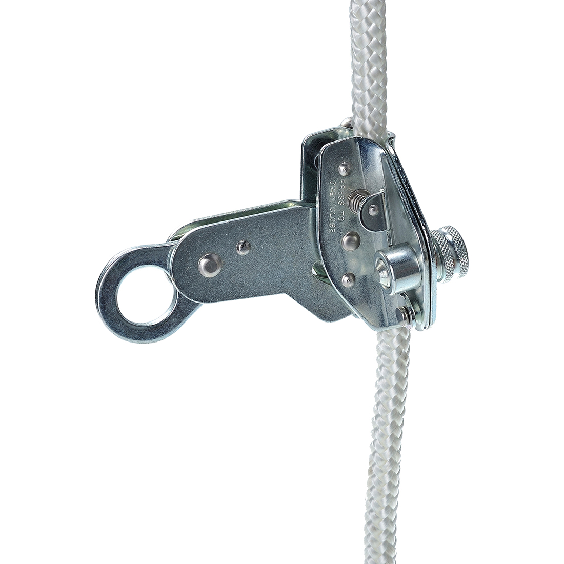 12mm Detachable Rope Grab - Silver