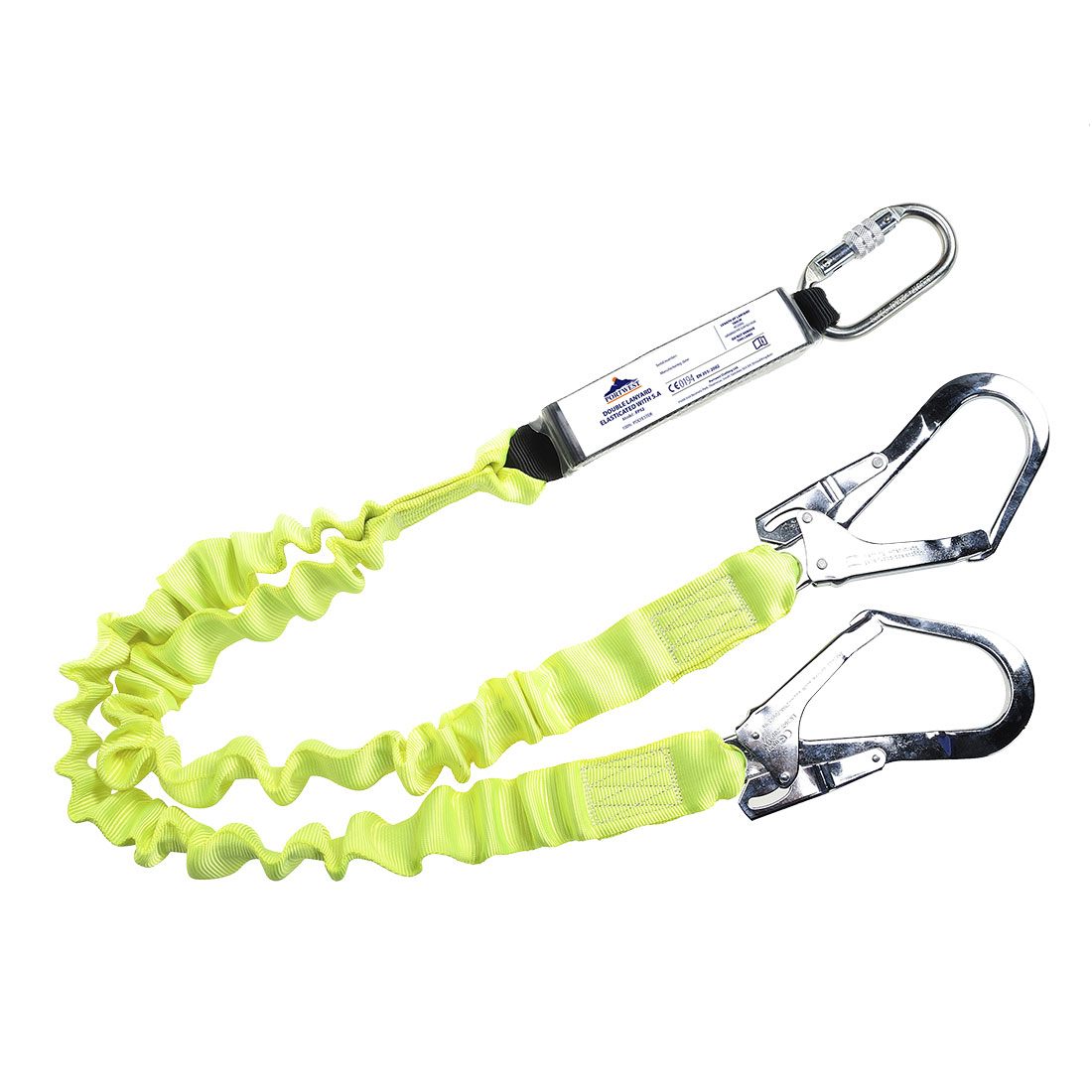 Double Elasticated Lanyard With Shock Absorber - 1.8m